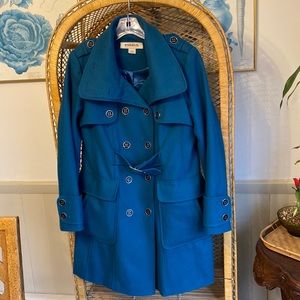 Hydraulic Wool Blend Trench Coat